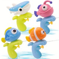 Cartoon Water Gun for Kids, Mini Animal Squirt Gun, Summer Beach Pool Bath Toy, Outdoor Water Fighting Game Toy for Boys Girls