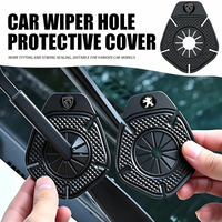 Car Windshield Wiper Hole Protective Cover Accessorie Tire Valve For Peugeot 206 307 308 3008 207 208 407 408 508 2008 5008 301