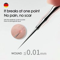 German Acne Blackhead Removal Needles Pimples Blackhead Clip Tweezers Beauty Artifact Blemish Extractor Remover Needle Tool