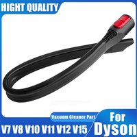 Flexible Crevice Tool for Dyson V7 V8 V10 V11 V12 V15 Vacuum Cleaner, Long Flat Nozzle Extension Nozzle Accessories for Dyson
