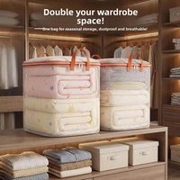 Extra Large Blanket Clothes Storage Bags Transparent Moving Bags Travel Closet Organizers Container Comforters Blankets Bedding