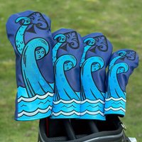 Golf Club Protective Cover - Turquoise Blue, Dustproof and Scratchproof - Ideal Gift for Golfers - PU Material, Durable