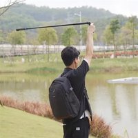Bullet Time Rotating Handle Tripod Stand for Insta360 X5 X4 Air X3/ DJI Osmo 360 Panoramic Action Camera Accessories