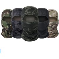 Tactical Camouflage Windproof Balaclava for Bicycle Riding Full Face Mask Outdoor Hunting Hiking Head Warm Shield Ski Scarf