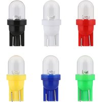 10Pcs Arcade Pinball Light 12V Led Bulb T10 W5W 555 158 192 168 194 Transparent Lens Instrument Cluster Panel Car Door Lights