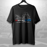 New R1200GS 2004-2018 Fans - Motorcycle T-Shirt Daily Cycling Can Wear Cotton T-shirts for Both Men and Women
