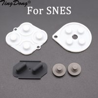 1-5set Conductive Rubber Pad For SNES Replacement Silicone Pad Membrane Buttons Contacts Gasket Repair