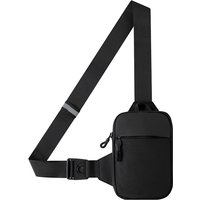 Fashionable Mini Nylon Crossbody Bag Unisex Small Shoulder Chest Pack Versatile Mobile Bag for Men And Women