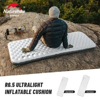 Naturehike Air Mattress 6.5 R Value Sidewall Thicker Mat Camping Sleeping Pad Outdoor Ultralight Inflatable Mattress Air Cushion