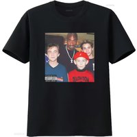 Death Row Retro Top Malcolm in the Middle 2 Pac T-shirt for daily wear, elastic and comfortable, neutral and casual