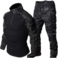 Tactical Suits Combat Shirts Milita Uniform Outfit Men Clothing Tatico Tops Airsoft Multicam Camo Hunting Camouflage Pants