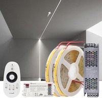 Wyścig konny Bieżąca woda COB LED Strip Lights 24V 360leds/m WS2811 Pixel Tape Lamp Warm Cool White Stripe 2.4G RF Remote Control