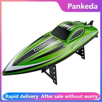 New HJ818PRO RC Boat 2.4Ghz Brushless machine 55km/h High-Speed Remote Control Racing Ship Water Speed Boat Children Model Toy