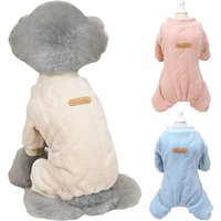 Winter-Hunde-Overall-Mantel, warme Hundekleidung für kleine und mittelgroße Hunde, Welpen-Pyjama, Chihuahua-Overall, französische Bulldogge, Jacke, Haustier-Outfit