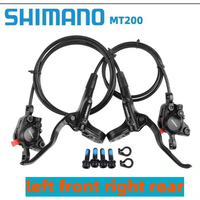 AliExpress Shimano SHIMANO MT200 Brake MTB Bicycle HYDRAULIC DISC BRAKES Pads 2 PISTON Left Front Right Rear MT 200 Mountain Bike Accessories BMX