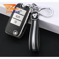 TPU Leather Car Flip Key Case Cover Bag For Roewe RX5 MG3 MG5 MG6 MG7 MG ZS GT GS 350 360 750 Shell Protector Accessories
