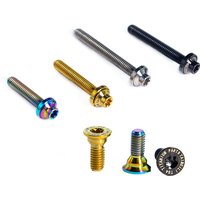 AliExpress TAIMEILI GR5 Titanium Alloy Flat Mount Brake Caliper Bolts Bicycle Abalone Direct Mount Screws Road Bike Hydraulic Brake