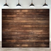 1 piece, brown wooden background photographer vintage wooden wall background cloth photo booth studio prop
