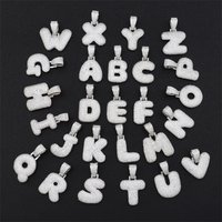 2025 Popular Jewelry Women's TrendClassical French 26 Letter Slivery Pendant Necklace Suitable For Summer Daily Wear