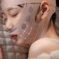 Adjustable Face Sculpting Sleep Mask Elastic Slimming Strap Lifting Tightening Mask Breathable Skin Care V Line Shaping Mask
