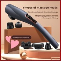 Electric Handheld Dolphin Massage Stick Shoulder and Neck Beating Meridians of The Whole Body To Relax Hammer Back Massage