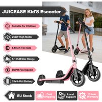 2026 Neuer AOVOPRO 250W Kinder-Elektro-Scooter 15KM/H Hohe Geschwindigkeit 5-16KM Lange Reichweite Tragbarer Elektro-Scooter für Kinder EScooter 25V4.4AH Outdoor-Reise-E-Scooter
