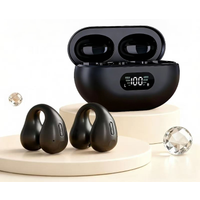 New Bone Conduction Wireless Bluetooth 5.3 Headphones LED Digital Display Sports Earphones HiFi Sound Quality Waterproof Headset