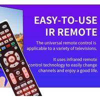 RC-G008 Replcement Remote Control for All models and brands TV with Light in the night