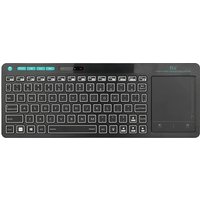 Rii K18S Mini Bluetooth Wireless 2-LED Color Backlit Multimedia Keyboard Mouse Rechargable Keyboard For Android TV Box /PC