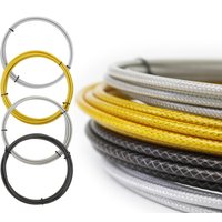3 Meters Bike Braided Cable Slick Lube Shift Housing Weave Brake Hose Derailleur Shifter Line Wire For Road Mountain Bicycle