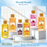Papaya Super Whitening Oil Smoothing Moisturizer Brighten Anti-Aging Nourishing Lighten Fine Lines Spots Body Massage Skin Care