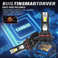 2PCS LED Headlight Bulbs 36000LM Canbus H7 H4 H1 H11 Headlamp 9005 HB3 9006 HB4 Fog Lights 6000K 12V Plug&Play Car Running Light