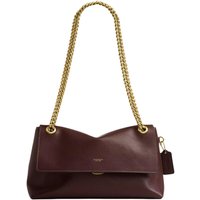 COACH Chelsea Cow Leather Shoulder Bag, Crossbody Bag Large Women's Maple Brown CDS61-B4MPL