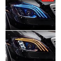 Headlight Assembly For 2006-2013 Benz S Class W221 Headlight Upgrade Modified New DRL Dynamic Turn Signal LED Headlight