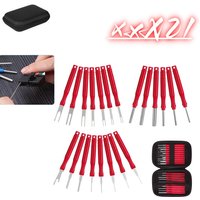 Terminal Removal Tool Kit 21pc Auto Electrical Connector Pin Extractor Set Wire Crimp Removal Tool for Car Wiring Harness Repair
