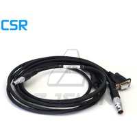 For Leica 734698 GEV187 Y-Shaped Cable Data Cable Is Suitable For Connecting Total Stations To PC And External Batteries