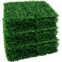 skArtificial Leaves Hedge Panels 40x60cm Grass Plant Wall Panels Hedge Wall Panels Trellis Privacy Fence Ivy Leaf Screen Backdrop for Indoor Home Decoration Garden Ornaments Outdoora