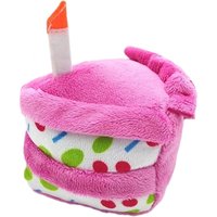 Celebrate In Style With Birthday Cake Plush Toy For Pet Dog Toy Interactive Resistant Toy Puppy
