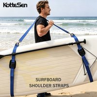 Kottesen Paddle Board Strap Sup Accessories Adjustable Surfboard Shoulder Strap Kayak Multi-Functional Binding Rope Multi-Color Fixing Rope