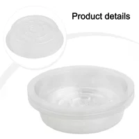 10 Count Transparent PET Saucers For Indoor Plants To Reduce Mess From Overwatering And Maintain Clean Tabletops And Floors