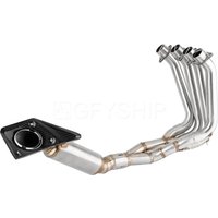 For Honda CBR600RR 2013-2023 CBR 600 RR Non-ABS CBR 600RR Escape Slip-on Motorcycle Low Position Exhaust Muffler With Link Pipe