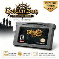 Advance SPMicro Golden Sun The Lost Age GBA Game Cartridge English Version 32MB Flash Save Card for Game Boy