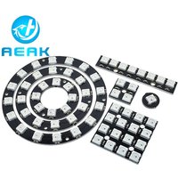 4 8 12 16 channel WS2812 WS2812B WS 2811 5050 RGB LED Lamp Panel Module 5V 1Bit 4Bit 8Bit 12Bit 16Bit 24Bit Rainbow LED Precise