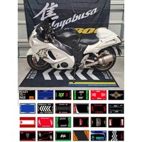 AliExpress NONE Motorcycle Carpet Polyester Parking Mat Display Carpet Racing Bicycle Carpets Mat Anti-slip Bedside Rugs Customized Display Rug