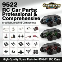 9522 pro RC Racing Parts - Differential Gearbox Swing Arm Pull Rod Steering Cup Tire Chassis Transmission Shaft Bearing Steering