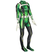 3D Printed Boku no Hero Froppy Cosplay Costume Pro Hero Tsuyu Asui Zentai Suit Women Halloween Bodysuit Jumpsuit