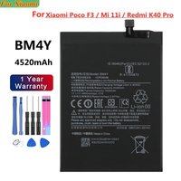 4520mAh BM4Y Battery For Xiaomi Poco F3 Mi 11i Redmi K40 Pro K40Pro Battery Batteries Bateria + Free Tools