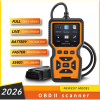 V519 orange Car Diagnostic Scanner Tool Automotive OBD2 Scanner for Engine Health Check with Color Screen 2026