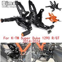 Duke1290 2024 Motorcycle Adjustable Aluminum Rearset For K-TM 1290 super duke/R Duke 1290 2023 2022 2021 2020 2019 2018-2014