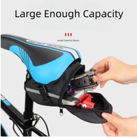 AliExpress NONE Universal Bicycle Saddle Bag Bicycle WaterProof Tail Bag Mountain Bike Rear Bag Bike Tail Bag Outdoor Bicycle Accessories